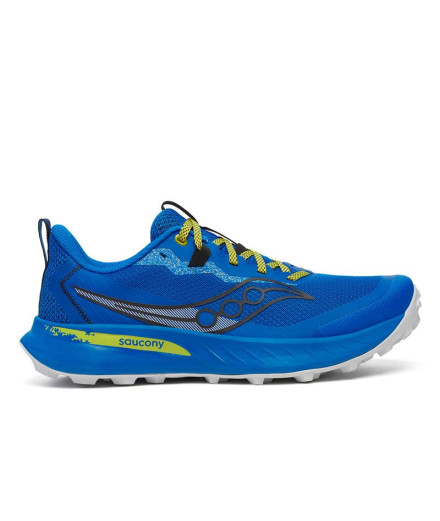 Chaussures Trail Saucony de Peregrine 15 Blue Homme