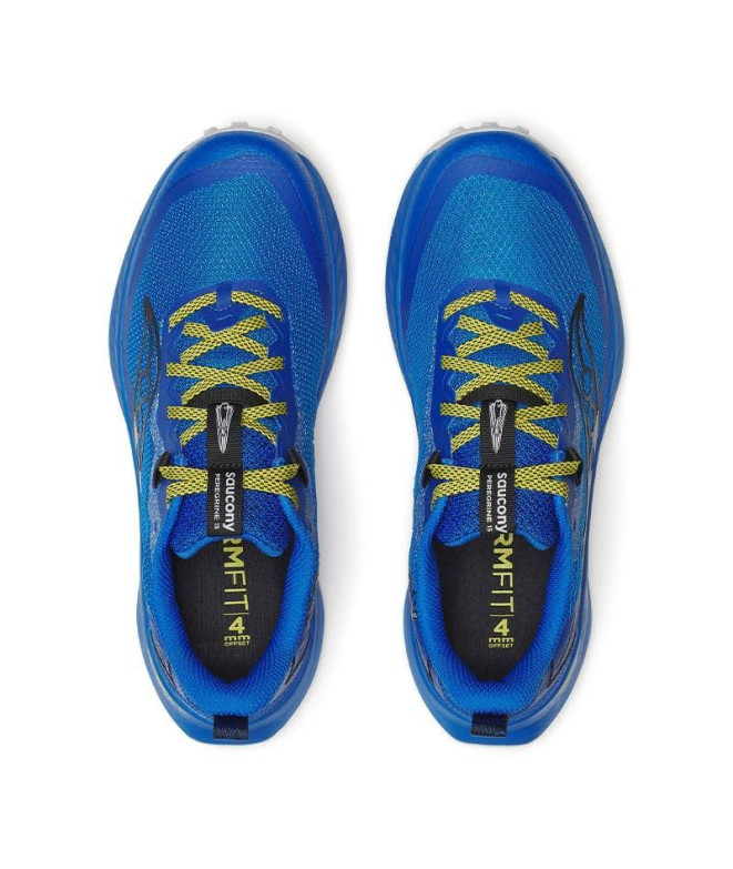 Chaussures Trail Saucony de Peregrine 15 Blue...