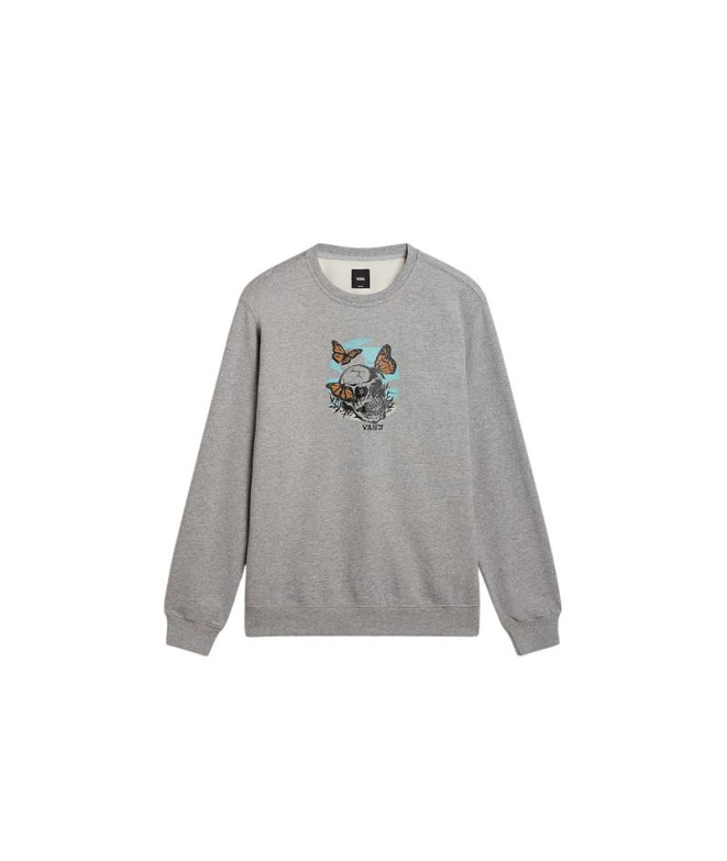 Sudadera Vans Habitat Crew Concrete Heathe Hombre