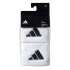 Muñequera de Pádel adidas Wristband S x2 Blanco