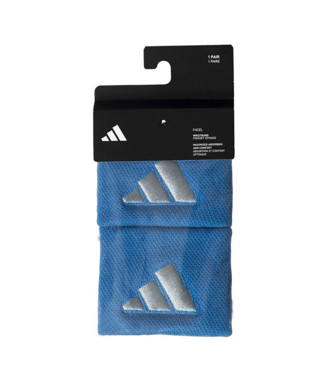 Bracelet de Pádel adidas Wristband S x2 Bleu