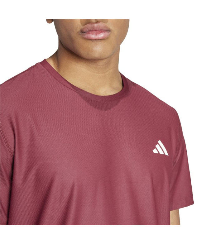 T-shirt Running adidas Homme de Own The Run Red