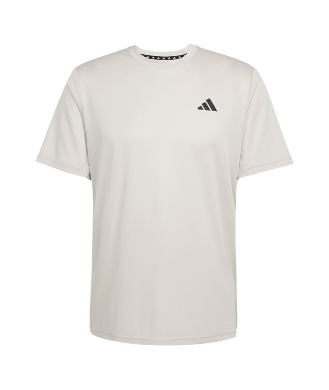 Camiseta Fitness adidas Homem de Tr-Es Base Creme