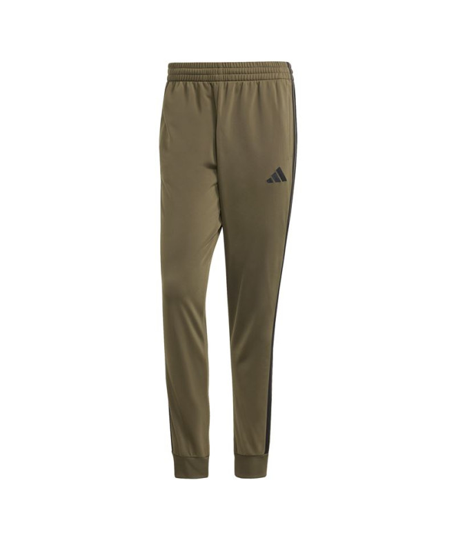 Chandal adidas 3 Bandas Tricot Hombre Verde Oscuro