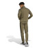 adidas Homem Fato de treino 3 Riscas Tricot Verde Escuro