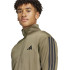 adidas Homem Fato de treino 3 Riscas Tricot Verde Escuro