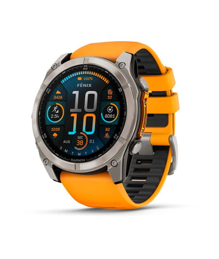 Reloj Garmin Fenix 8 - 51mm AMOLED Zafiro Tiranio...