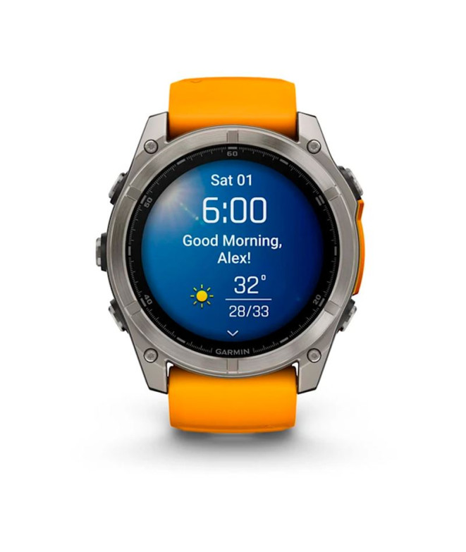 Montre Garmin Fenix 8 - 51mm AMOLED Saphir...