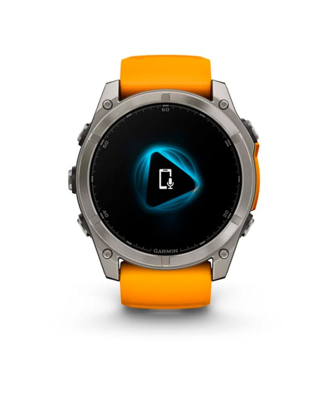 Relógio Garmin Fenix 8 - 51mm AMOLED Safira...