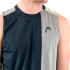 Camiseta Pádel Head Top Homem de Padel Tank Gray