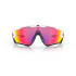 Óculos de sol Ciclismo by Oakley Jawbreaker Polished White Prizm Road