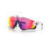 Óculos de sol Ciclismo by Oakley Jawbreaker Polished White Prizm Road