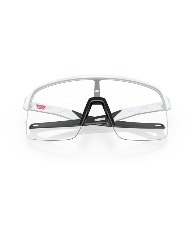 Lunettes de soleil Cyclisme by Oakley Sutro Lite Clear Photochromic White