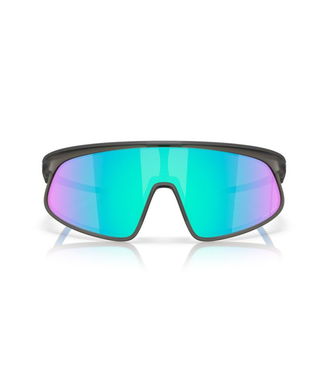 Gafas de Sol de Ciclismo Oakley Rslv Mt Gris Prizm Sapphire