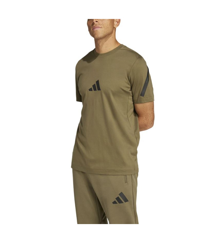Camiseta adidas M.Z.N.E. Tee Hombre Oliva Oscuro