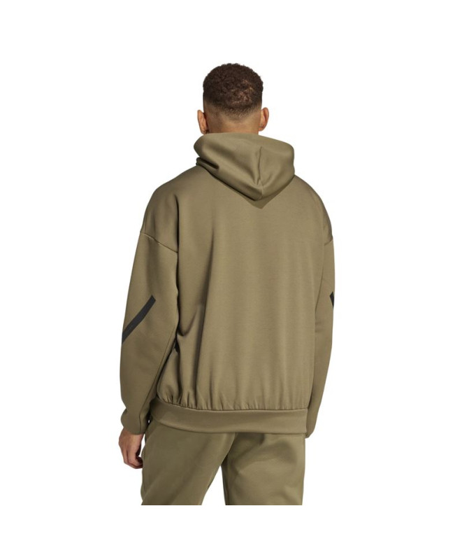 Moletom adidas Homem M. Z.N.E. Hd Dark Olive