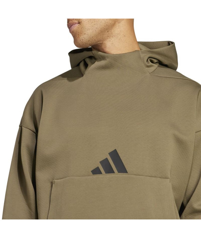 Sweat adidas Homme M. Z.N.E. Hd Dark Olive