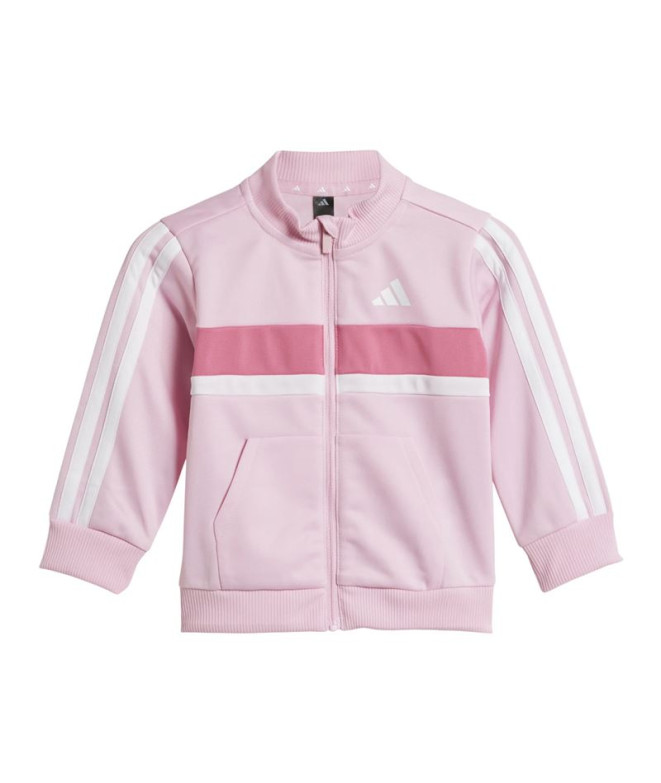 Survêtement adidas Enfant 3 Bande Tiberio Rosa