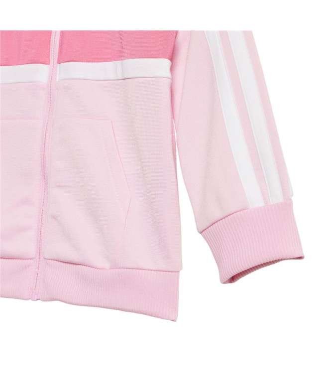 Chándal adidas 3 Bandas Tiberio Infantil Rosa
