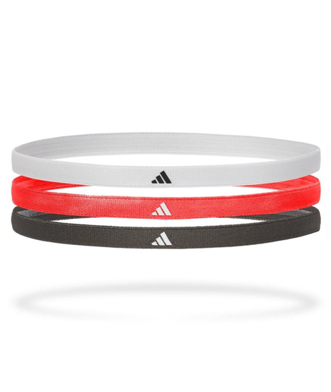 Cintas de Pelo de Fitness adidas Hairs Negro/Blanco