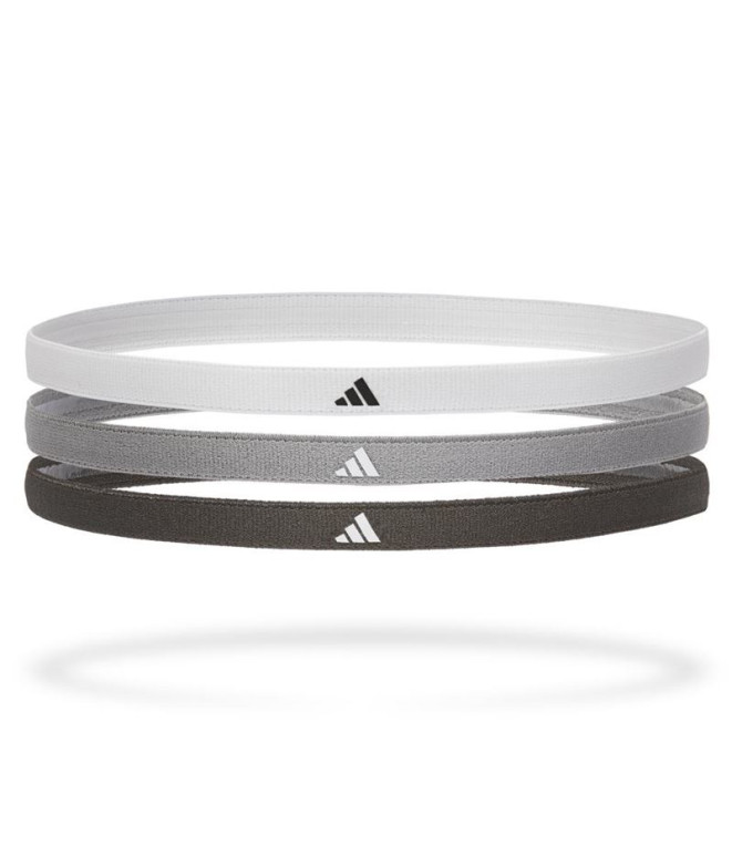 Cintas de Pelo de Fitness adidas Hairs Blanco/Gris