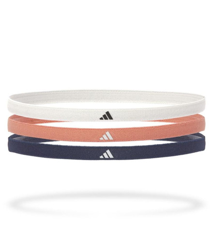 Cintas de Pelo de Fitness adidas Hairs Blanco/Azul