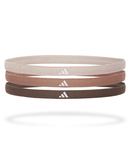 Cintas de Pelo de Fitness adidas Hairs Topo/Arcilla/Tierre