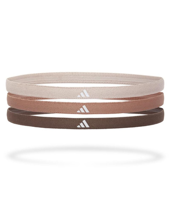 Cintas de Pelo de Fitness adidas Hairs Topo/Arcilla/Tierre