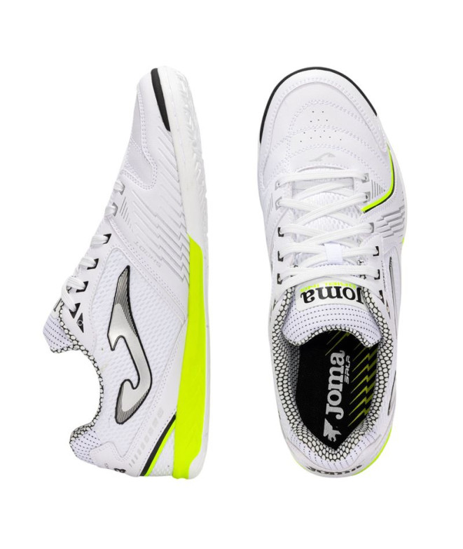 Chaussures Joma Dribling 2502 Blanc Indoor Homme