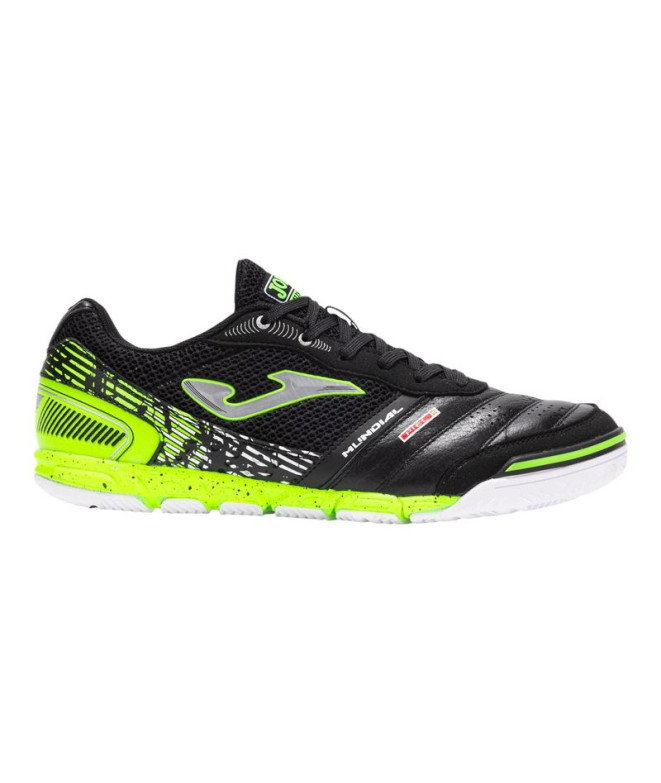 Zapatillas Joma Mundial 2501 Negro Verde Indoor Hombre