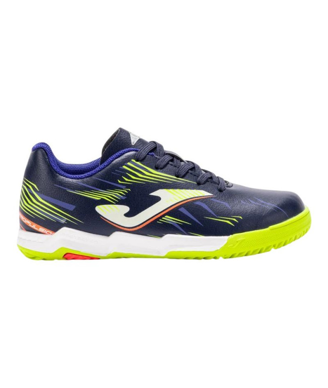 Zapatillas Joma Propulsion Jr 2503 Infantil Marino Indoor