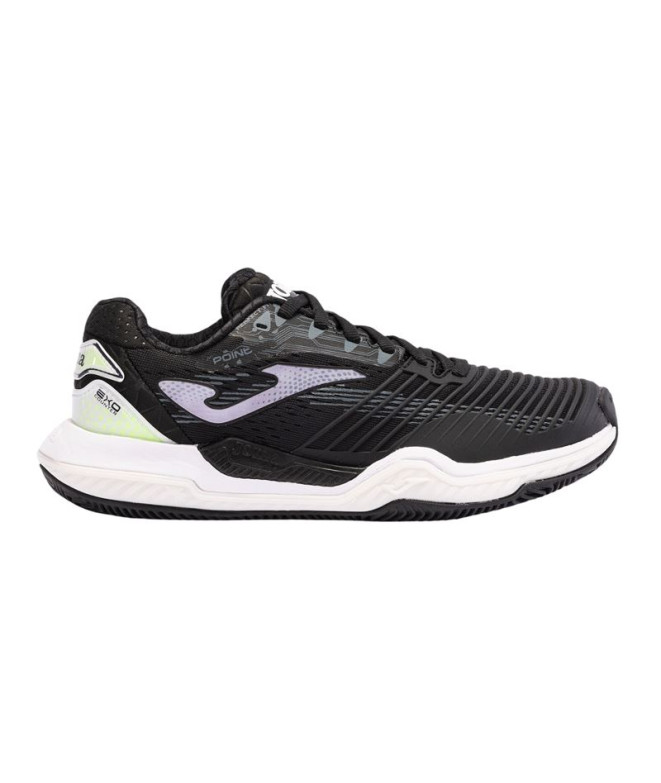 Zapatillas de Pádel Joma T.Point Lady 2301 Negro Rosa Mujer