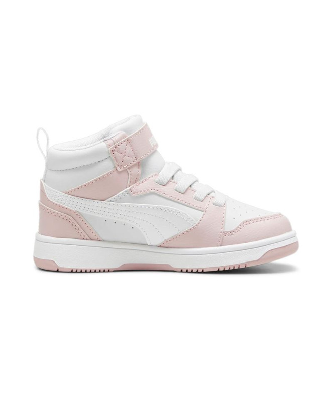 Zapatillas Casual Puma Rebound V6 Mid Ac+ Ps Infantil