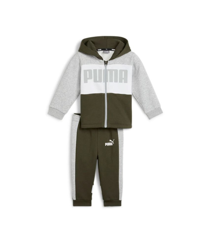 Pantalón Casual Puma Minicats Colorblock Jogger Fl Infantil