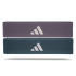 Set Fitness adidas from Resistance s (Par) - Legacy Purple & Blue 1 médio e 1 pesado
