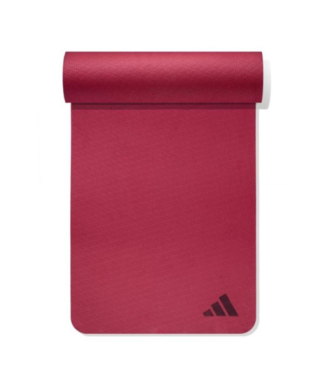 Tapetes Yoga adidas Yoga de Tapete - 4Mm (176 X 61) Borgonha