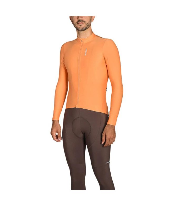 Maillot de Cyclisme Gsport One Homme Uphill Orange