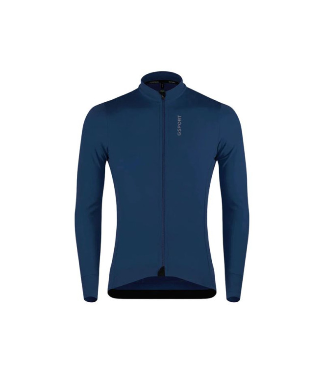 Ciclismo Homem Camisola Gsport Pro Team Scratch Azul