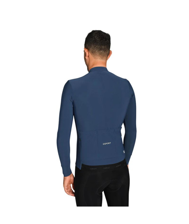 Cyclisme Homme Gsport Pro Team jersey Scratch Blue