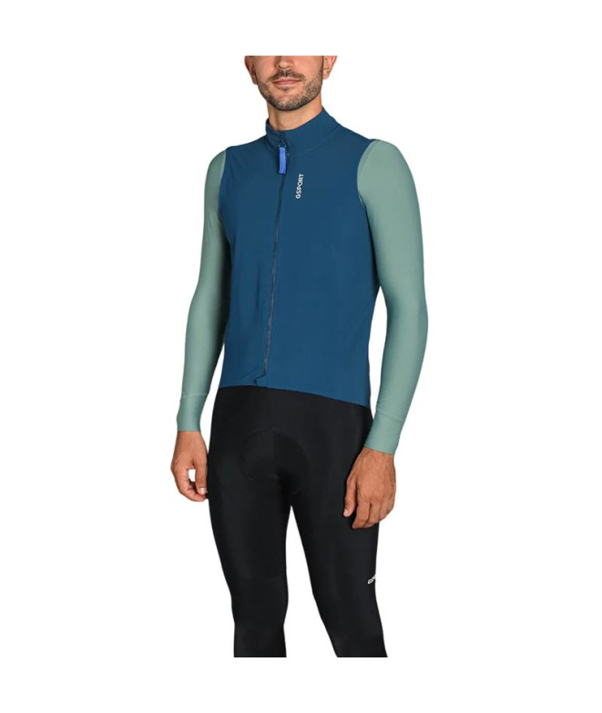 Gilet Cyclisme de Gsport Pro Team Criterium Blue