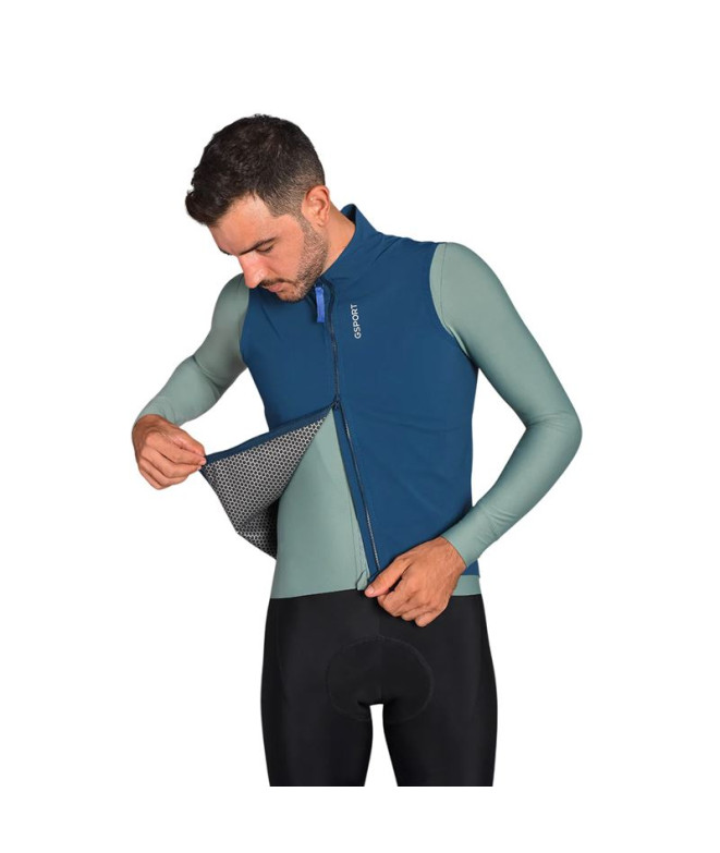 Colete Ciclismo de Gsport Pro Team Criterium Blue