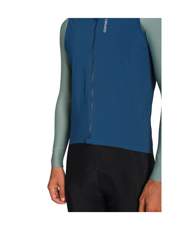 Colete Ciclismo de Gsport Pro Team Criterium Blue