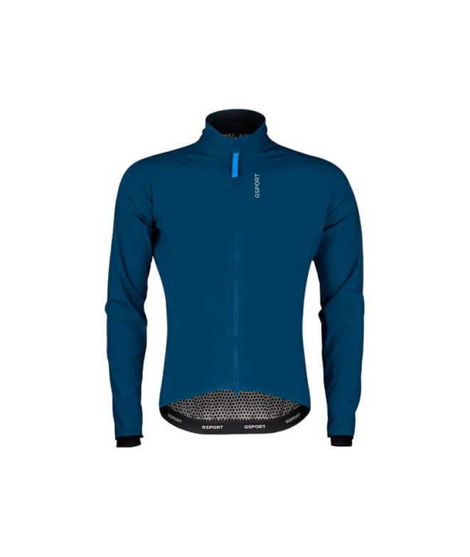 Cortavientos de Ciclismo Gsport Pro Team Criterium Azul