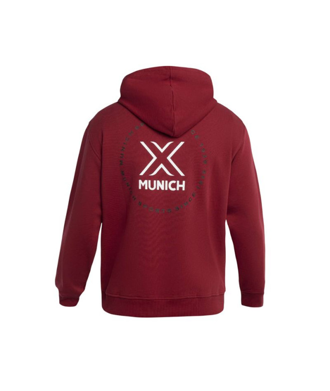 Sudadera Munich Athletic Breaker Hombre Burdeos