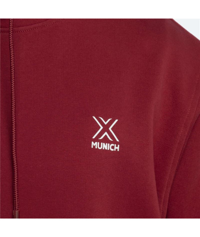 Sudadera Munich Athletic Breaker Hombre Burdeos