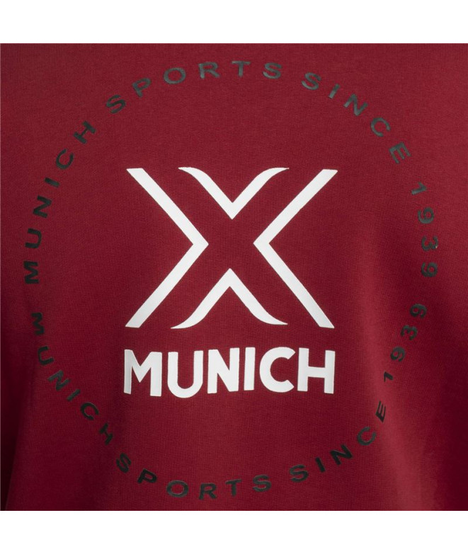 Sweat Munich Homme Athletic Breaker Bordeaux