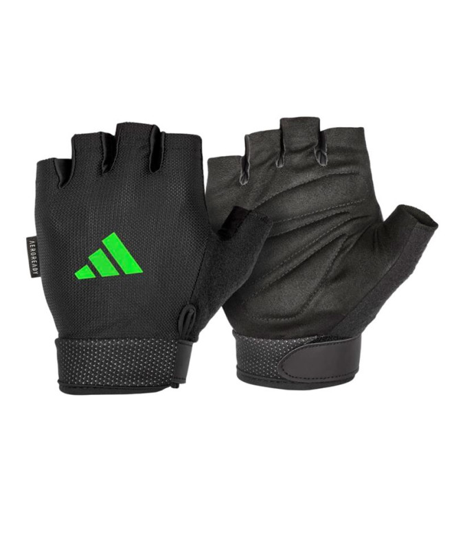 Guantes de Fitness adidas Essential Adjustable (Aeroready) Verde