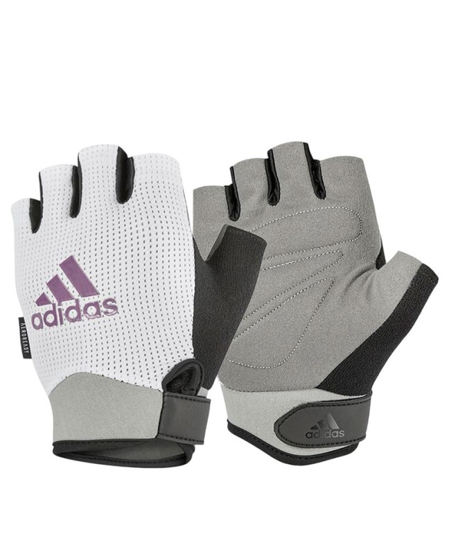 Guantes de Fitness adidas Performance Women'S (Aeroready) Blanco