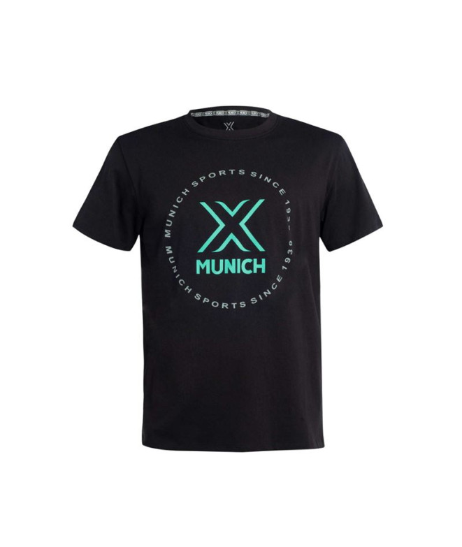 Camiseta Munich Athletic Premier Hombre Negro