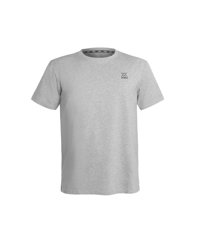 Camiseta Munich Athletic Collage Hombre Gris